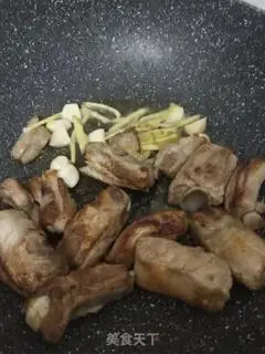 Make Potato burn ribs step 2