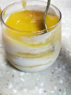 Make Yogurt mango juice step 7