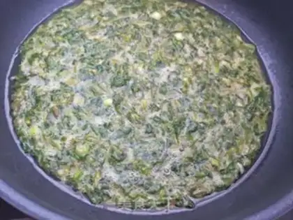 Make Celery fried eggs step 6