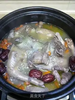Make Western sorghum pigeon soup step 8