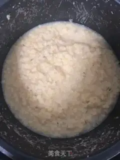 Make Green bean cake step 4
