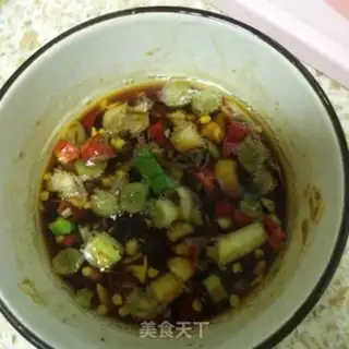 Make Pouring eggs and tofu step 4