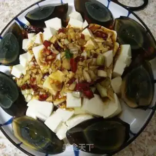 Make Pouring eggs and tofu step 5