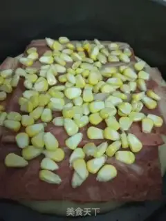 Make Bacon corn pizza step 2