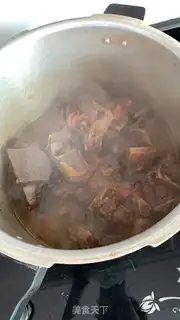 Make Red-burned cow bones step 1
