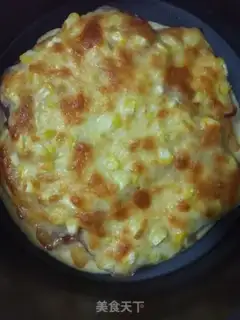Make Bacon corn pizza step 5