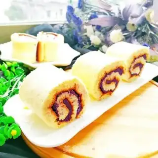 Make All-wheat potato cake rolls step 19