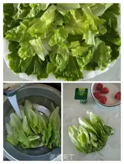 Make Pyramid salad step 3