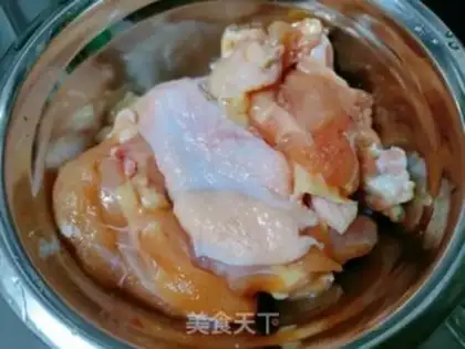 Make Malay curry chicken step 2