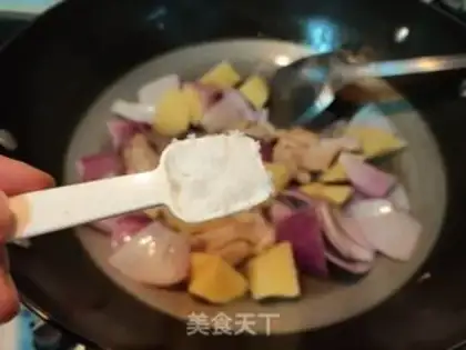 Make Malay curry chicken step 6