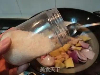 Make Malay curry chicken step 7