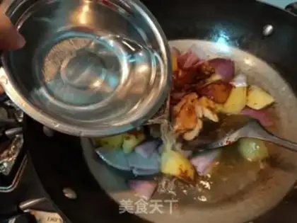 Make Malay curry chicken step 9