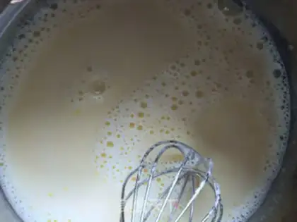 Make Flamingo ice cream step 3