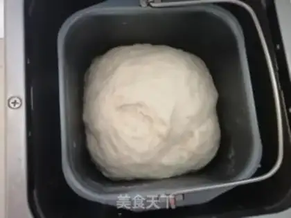 Make Black sesame heart rolls step 1