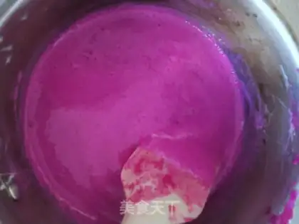 Make Flamingo ice cream step 5