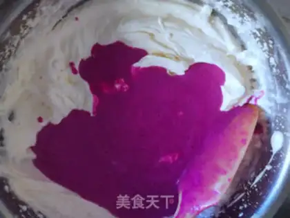 Make Flamingo ice cream step 7