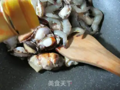 Make Shrimp shrimp from the middle fin step 5