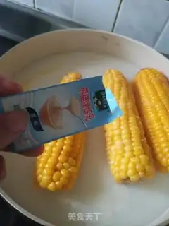 Make Milk corn bar step 0