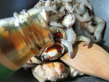 Make Shrimp shrimp from the middle fin step 6