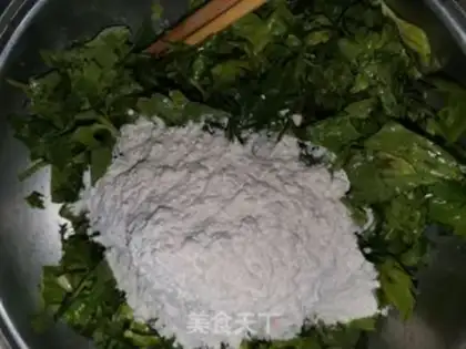 Make Celery leaves step 2