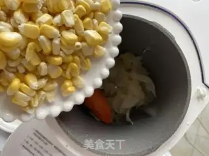 Make Corn silver ears step 2