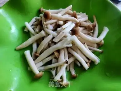Make Crab mushrooms and oil step 3