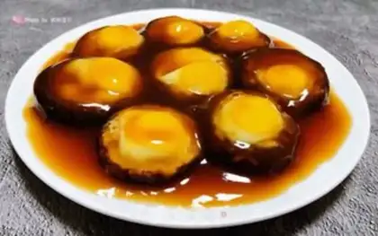 Make Frozen quail eggs step 8