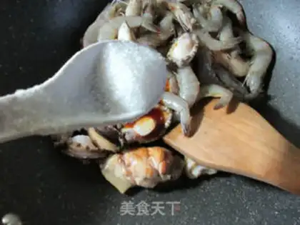 Make Shrimp shrimp from the middle fin step 8