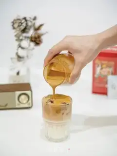 Make Frozen coffee step 4