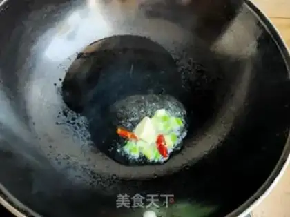 Make Crab mushrooms and oil step 6