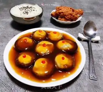 Make Frozen quail eggs step 10