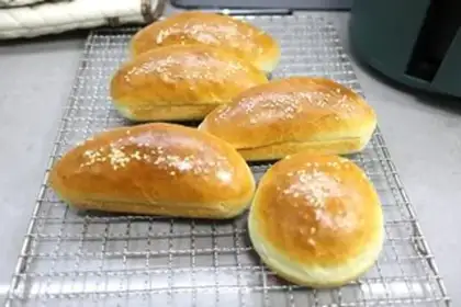 Make Hot dog bread step 10
