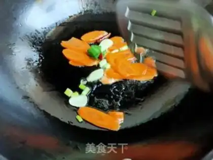 Make Crab mushrooms and oil step 7