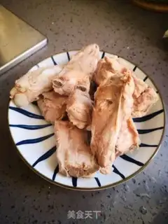 Make Bean-breaded ribs step 1