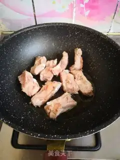 Make Bean-breaded ribs step 2