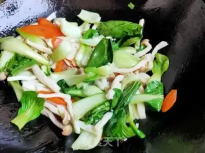 Make Crab mushrooms and oil step 9