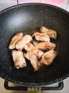 Make Bean-breaded ribs step 3