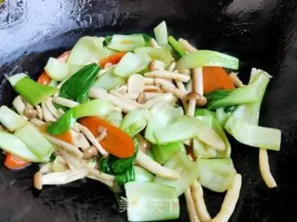 Make Crab mushrooms and oil step 11