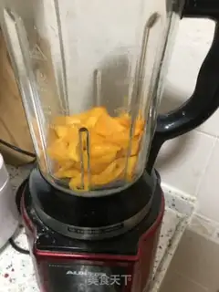 Make Mango yogurt mousse cake step 5