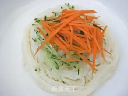 Make Vegetable noodles step 7