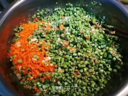 Make ♪ ♪ ♪ Bean carrot ♪ step 5
