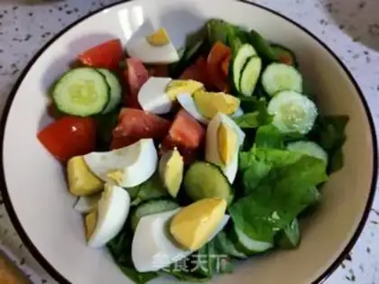 Make ♪ Time food salad ♪ step 3