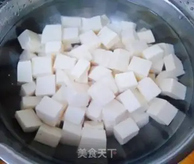 Make Tofu eggs and spicy cabbage step 2