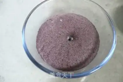 Make Black rice buns and bean sandbags step 4