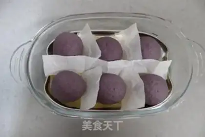 Make Black rice buns and bean sandbags step 11