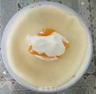 Make Mango Snowmen step 10