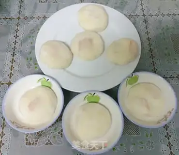 Make Mango Snowmen step 12