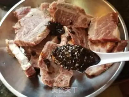 Make Black pepper steamed cowboy bones step 2