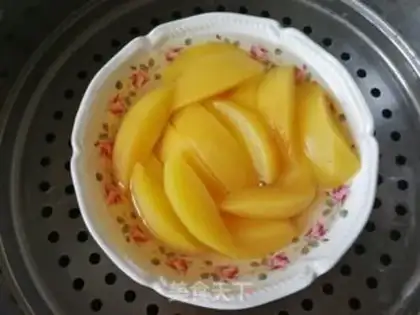 Make Ice-cooled peach candy step 5