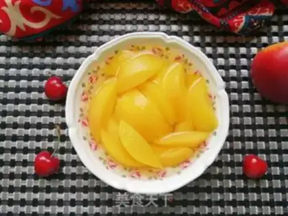 Make Ice-cooled peach candy step 6